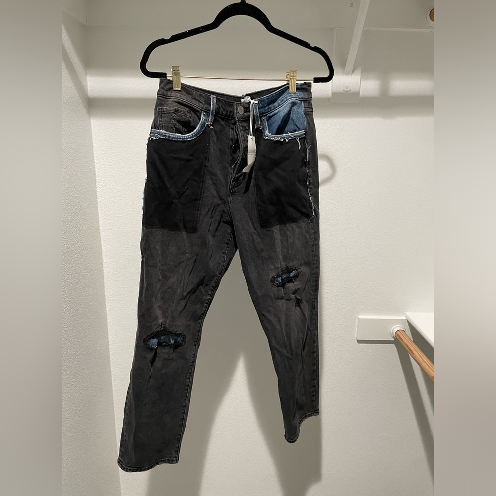NWT Frame Le Orginal two-tones jeans